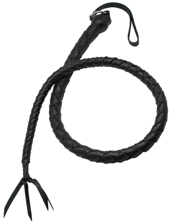 Плеть однохвостая, чёрная, 1 метр