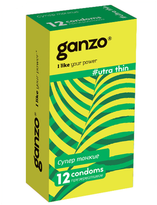 Презервативы GANZO Ultra thin, 12 шт.