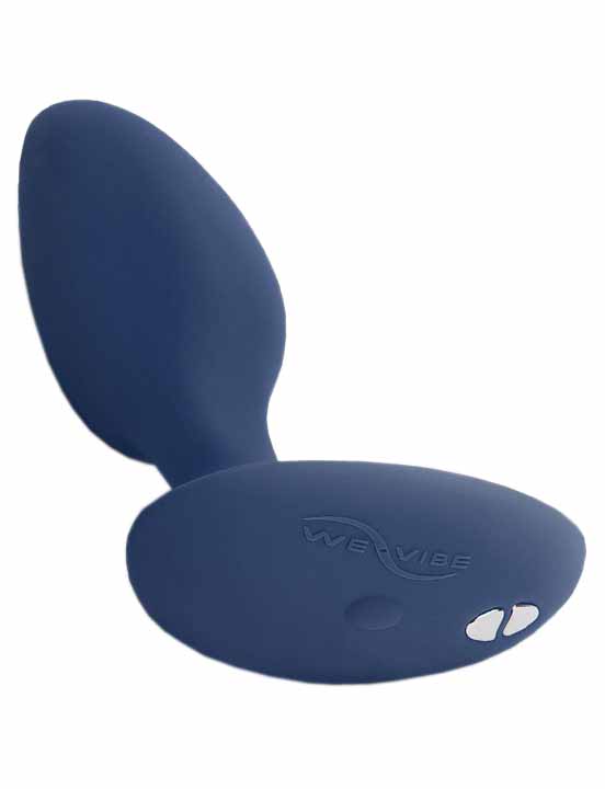 Анальная вибровтулка We-Vibe Ditto, синий, 88x32 мм