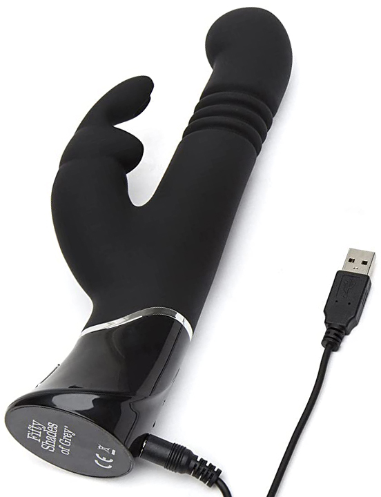 Вибратор для G-точки Fifty Shades of Grey Greedy Girl, чёрный