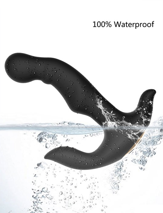 Вибратор Charles анальный, силикон, 10 режимов, 45x165 мм