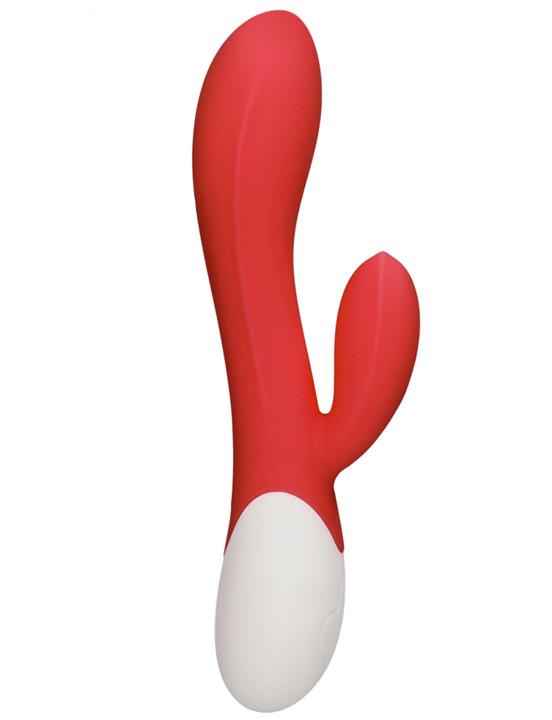 Вибратор-кролик Passion с функцией нагрева, USB, 38x208 мм