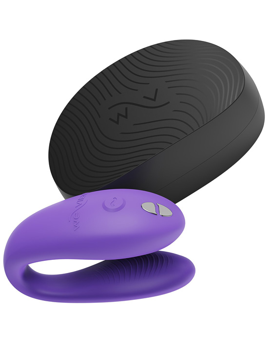 Вибромассажёр для пар We-Vibe Sync Go, фиолетовый