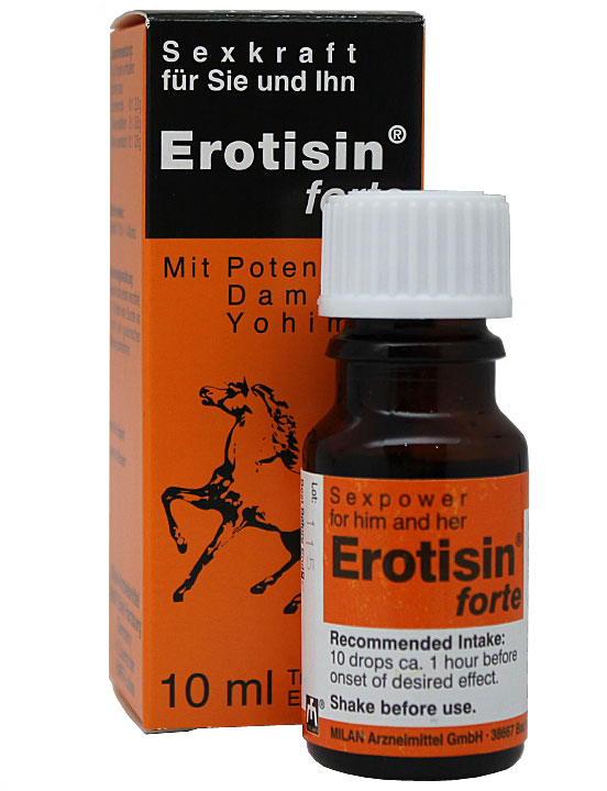 «Эротизин Флюид Форте», Erotisin Fluid Forte, капли, 10 мл