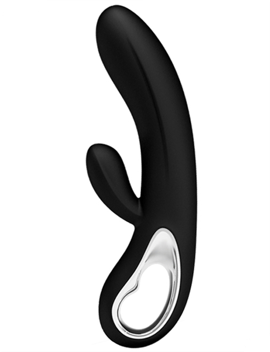 Вибратор Elmer, 12 видов вибрации, перезаряжающийся, чёрный, 35x200 мм