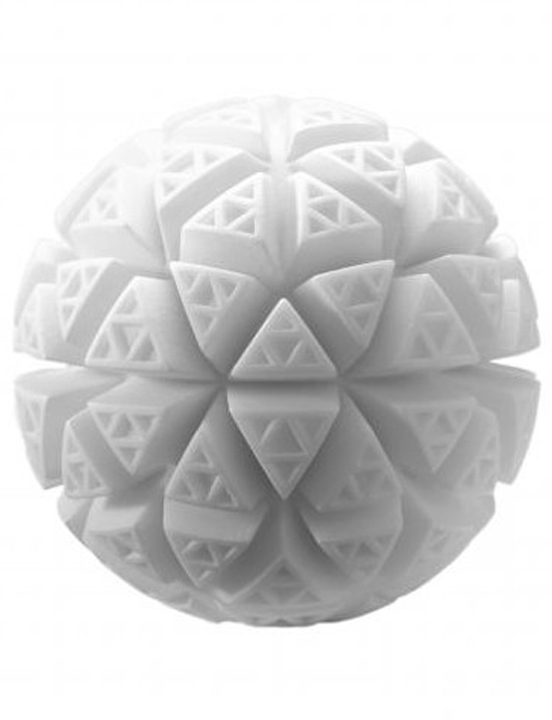 Мастурбатор TENGA GEO Glacier, белый