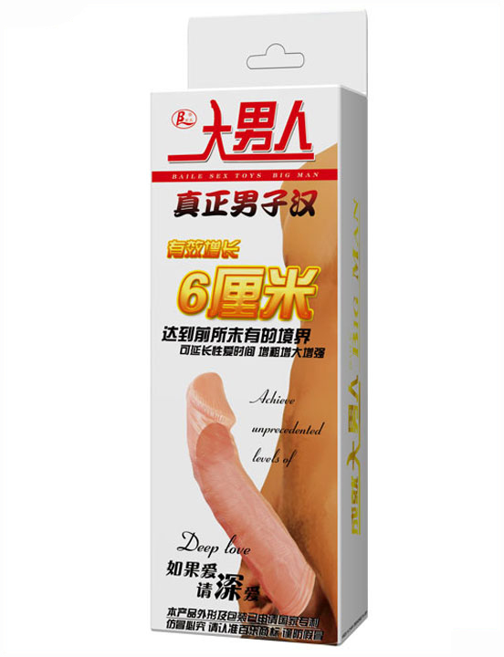 Насадка-удлинитель, реалистик, 35x190 мм