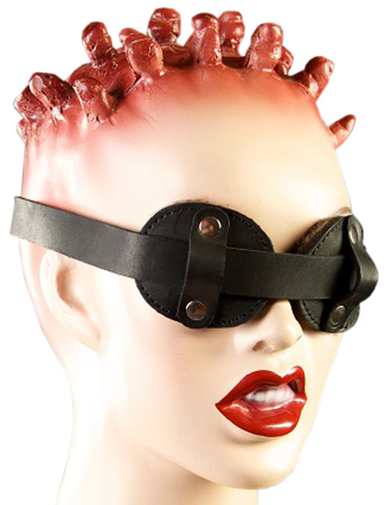 Очки-шоры на меху, чёрные, размер универсальный