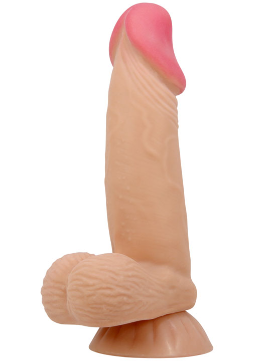 Фаллоимитатор Duvall реалистичный с эффектом скользящей кожи, 42x194 мм