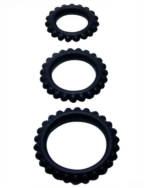 Набор эрекционных колец Titan, 33, 38, 44 мм