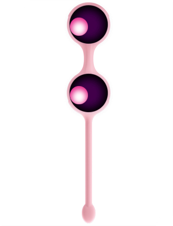 Вагинальные шарики Kegel Tighten UP II со смещённым центром тяжести, 32x163 мм