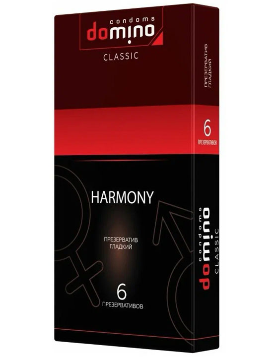 Презервативы DOMINO CLASSIC Harmony, 6 шт.