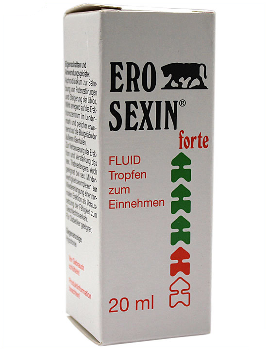 «Эро-Сексин Форте», Ero-Sexin Fluid Forte, капли, 20 мл
