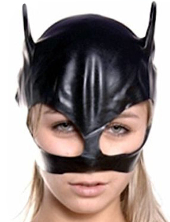 Шлем-маска «Кошка», женская, чёрная
