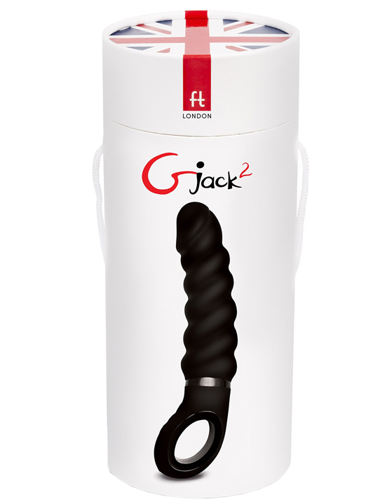 Вибратор Gjack2, чёрный, 37x220 мм