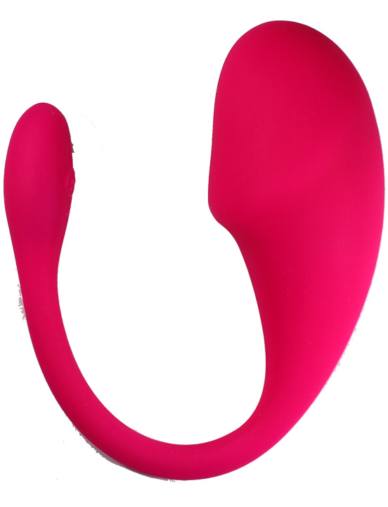 Вибратор Eroticon Lush с управлением со смартфона, розовый, 35x120 мм