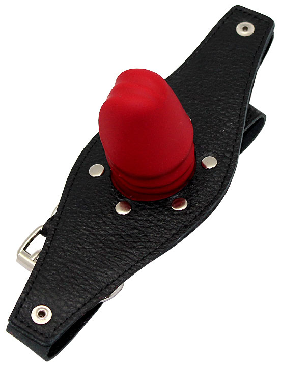 Кляп c фаллосом из натурального латекса