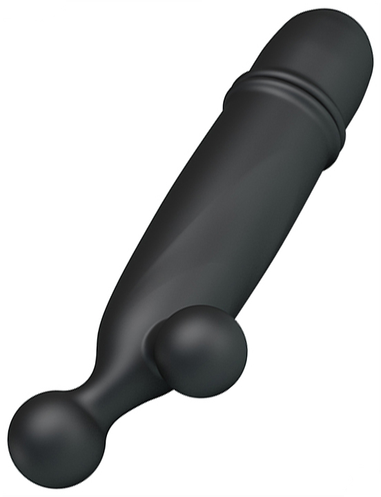 Мини-вибратор GODDARD, 10 видов вибраций, чёрный, 24x118 мм