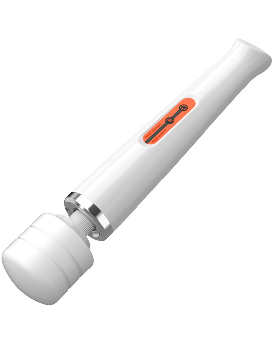 Супервибратор Eroticon Mega Wand для принудительного оргазма, белый