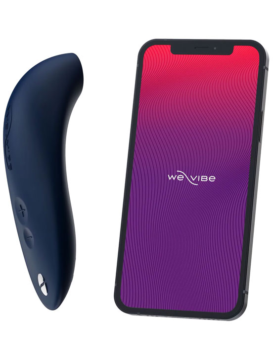 Клиторальный стимулятор We-Vibe Melt, тёмно-синий