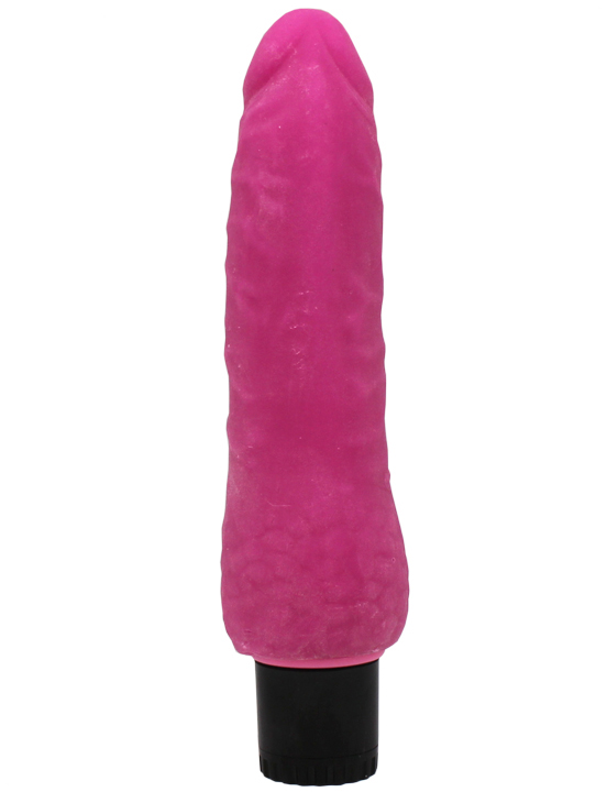 Вибратор, ультраскин, розовый, 36x185 мм