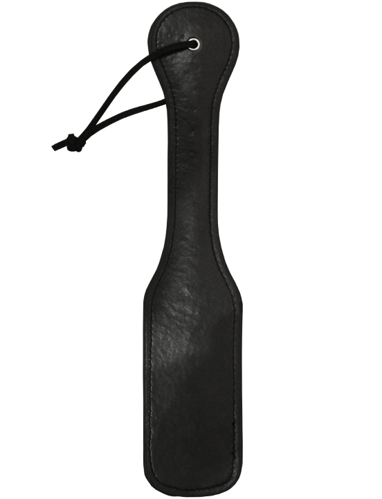 Шлёпалка с металлическими заклёпками, чёрная