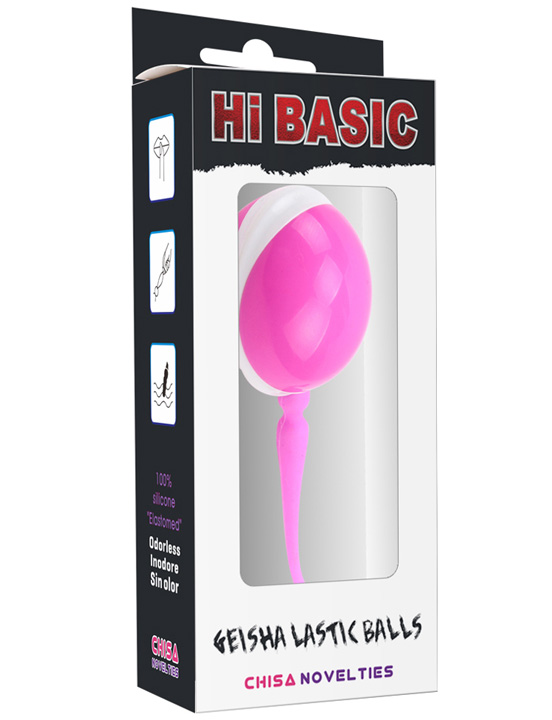 Вагинальный шарик-яйцо Geisha Lastic Balls с силиконовым шнуром
