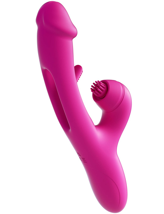 Иновационный вибратор кролик G Spot Ultra, розовый