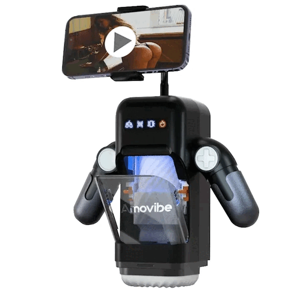 Инновационный робот-мастурбатор Game Cup, чёрный