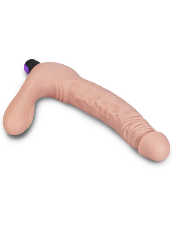 Страпон безремневой IJOY Real Strapless, телесный, 39x210 мм