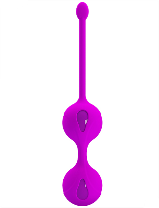 Вагинальные шарики Kegel Tighten UP II со смещённым центром тяжести, 32x163 мм