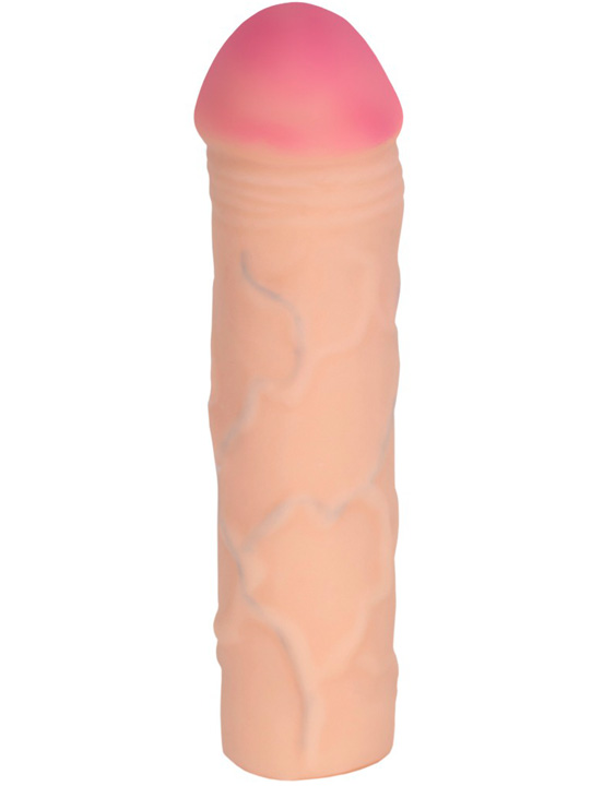 Фаллоудлинитель COCK NEXT с кольцом, неоскин, 43x210 мм