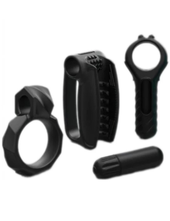 Набор Bathmate Vibe Endurance Kit: кольцо, вибропуля, мастурбатор