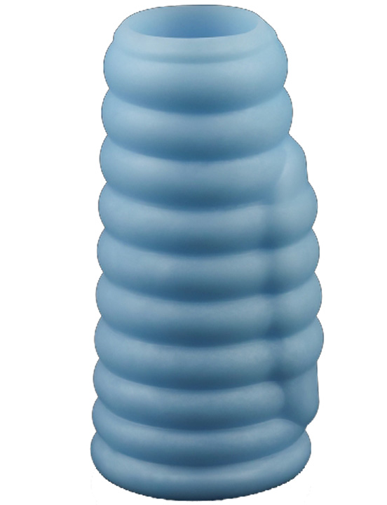 Насадка Wave Knights Ring с вибрацией, голубой, 37x100 мм