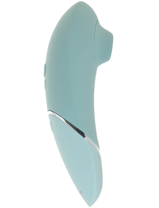 Клиторальный стимулятор Womanizer Next, серо-зелёный