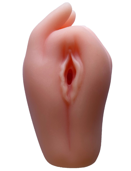 Мастурбатор вагина+кулачок, телесный, 80x75x125 мм