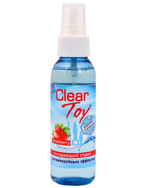Спрей Clear toy Strawberry очищающий, 100 мл