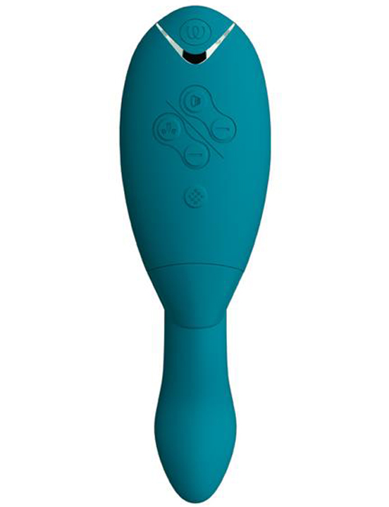 Стимулятор клитора и точки G Womanizer Duo 2, бирюзовый