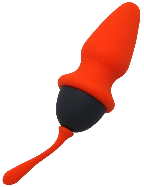 Анальная пробка, силиконовая, 35x80 мм