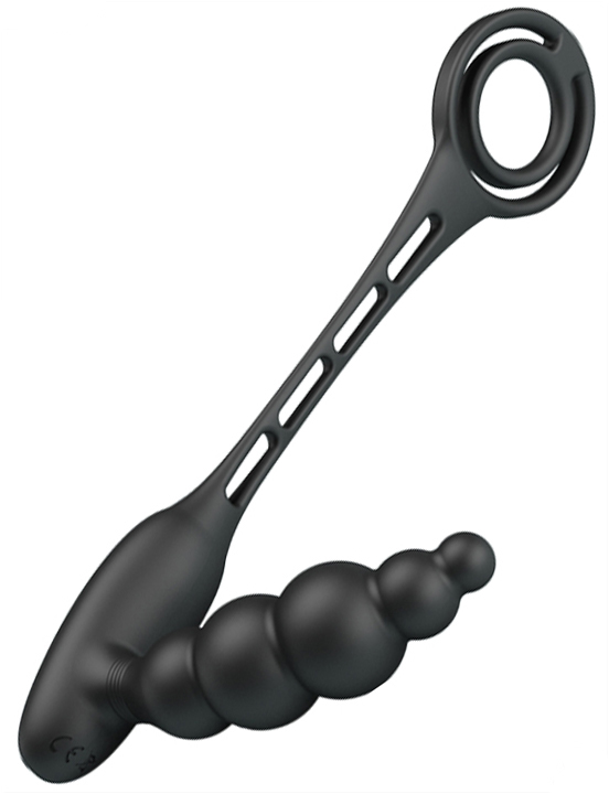 Вибропробка с кольцом, 12 видов вибрации, память, D-кольца 25 и 39 мм