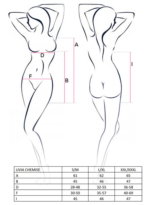 Платье Livia, голубое, L/XL