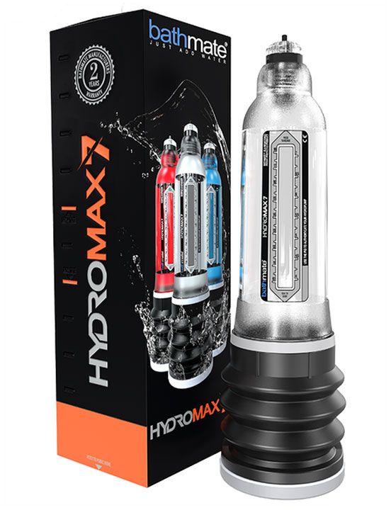 Гидропомпа Bathmate Hydromax7 crystal прозрачная