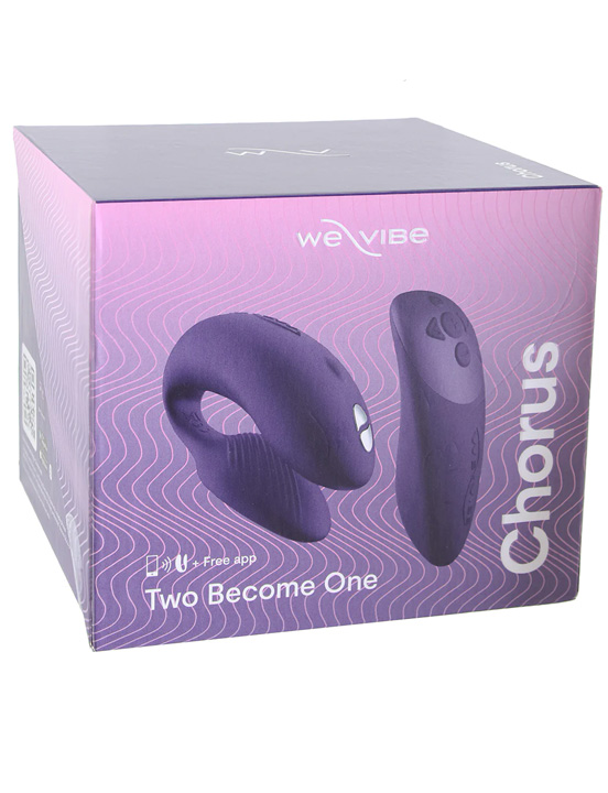 Вибромассажёр сенсорный для пар We-Vibe Chorus, фиолетовый
