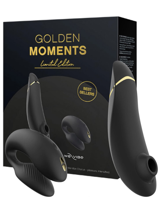 Набор Golden Moments: Womanizer Premium 2 + We-Vibe Chorus