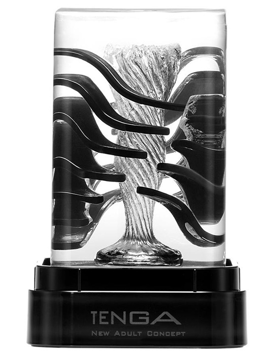 Мастурбатор TENGA Crysta Leef, прозрачный