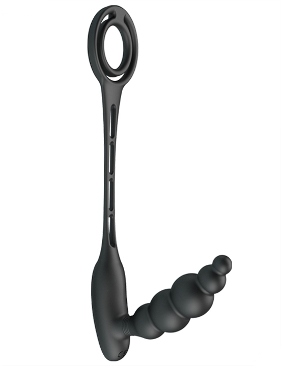 Вибропробка с кольцом, 12 видов вибрации, память, D-кольца 25 и 39 мм