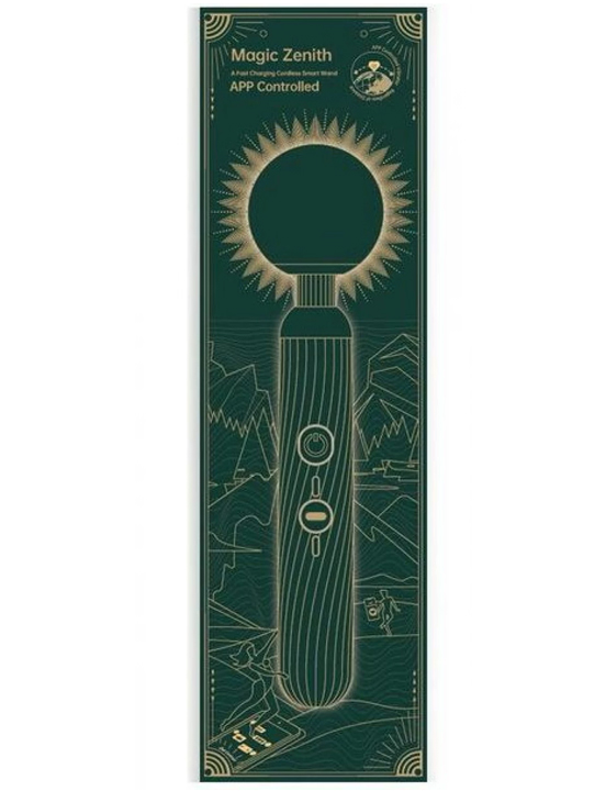 Вибратор Magic Motion Zenith, зелёный