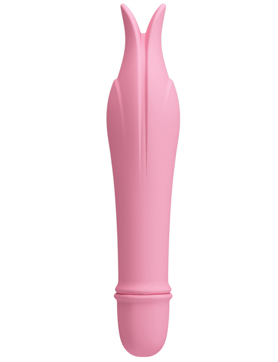 Мини-вибратор EDWARD, 10 видов вибраций, светло-розовый, 29x145 мм