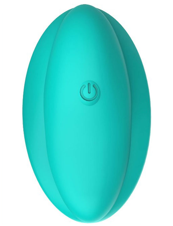 Виброяйцо Kitty с пультом, жидкий силикон, 10 режимов, 38x175x28 мм