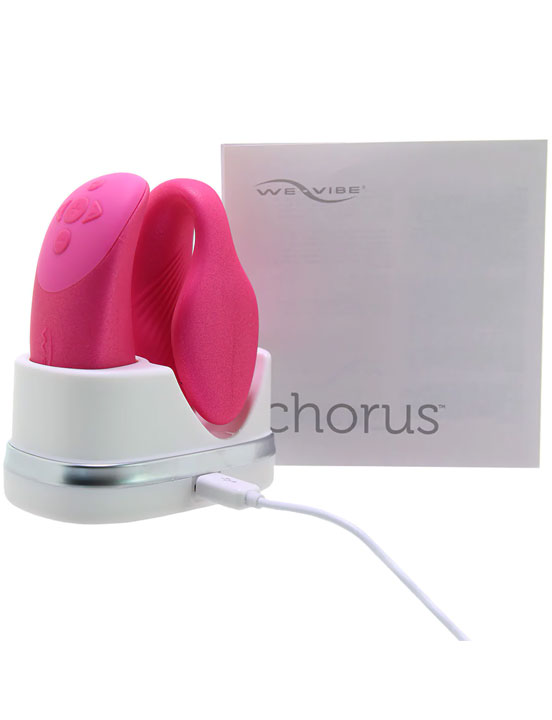 Вибромассажёр сенсорный для пар We-Vibe Chorus, розовый